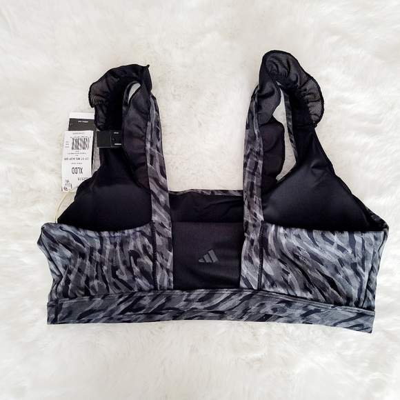 🎈ADIDAS COREFLOW STUDIO MEDIUM-SUPPORT BRA SIZE XLDD - Picture 8 of 9
